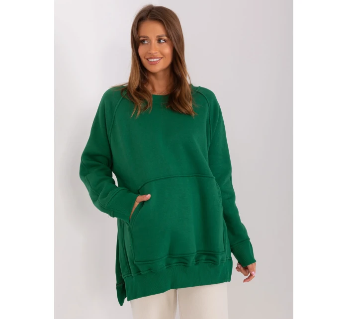 Bluza EM BL model 18975348 ciemny zielony - FPrice
