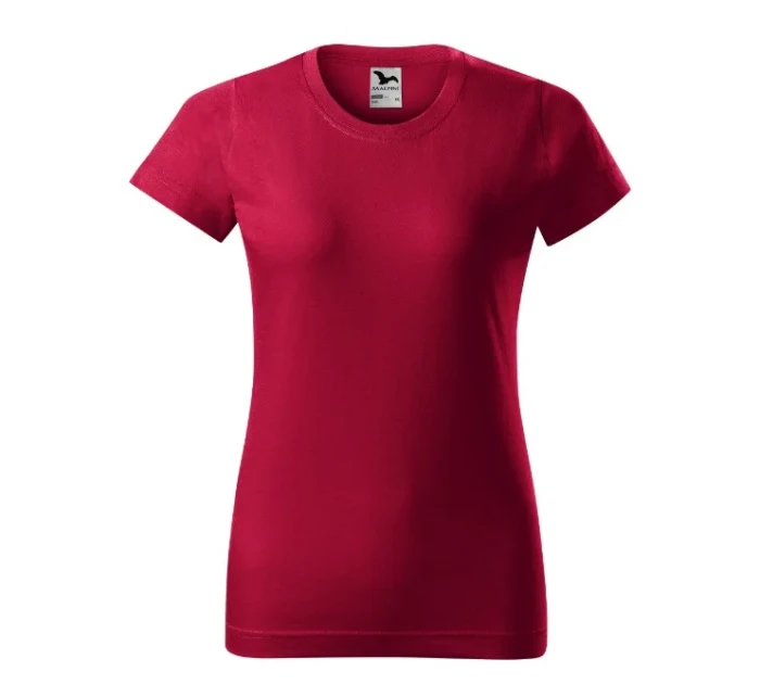 Basic tričko dámské model 20627853 červená - MALFINI, a.s. Basic tričko dámské model 20627853 červená - MALFINI, a.s.