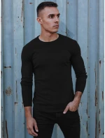 Pánský klasický černý svetr FashionStreet WX2226