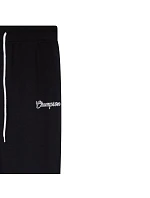Champion Dámské kalhoty s žebrovanými manžetami černé 118256 KK001 dámské