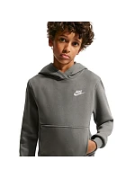 Dětská mikina Nike Sportswear Club Fleece, šedá, FD3000 289