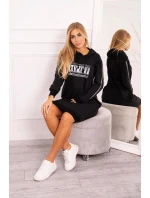 Šaty s model 21752932 potiskem černé - K-Fashion