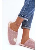Dámské klasické pantofle s růžovou výstelkou Mabira Dámské klasické pantofle s růžovou výstelkou Mabira