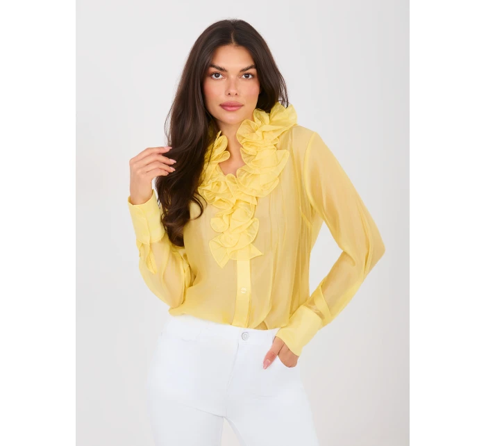 Košile IT KS 22310.16P žlutá