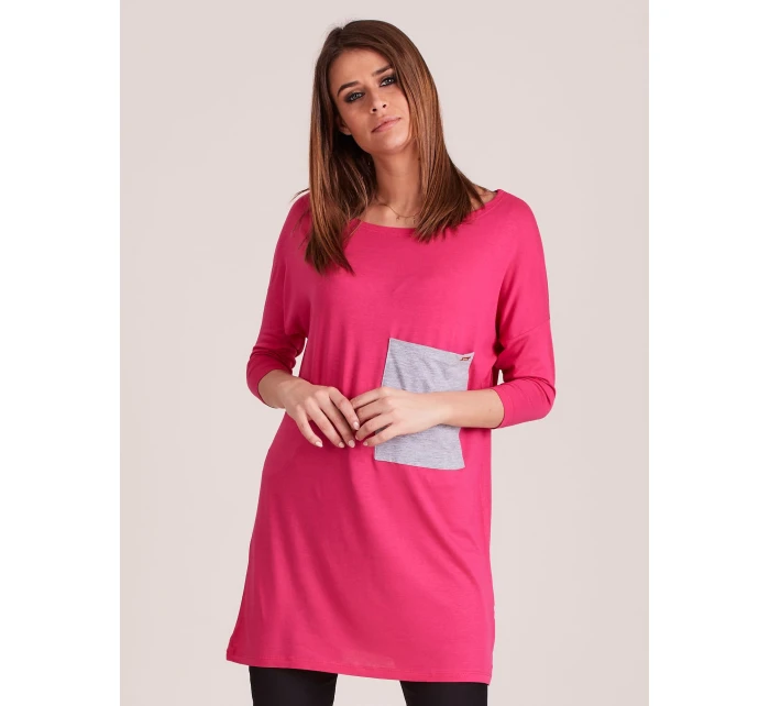 Tunika CZ TU 4305.08 tmavě růžová