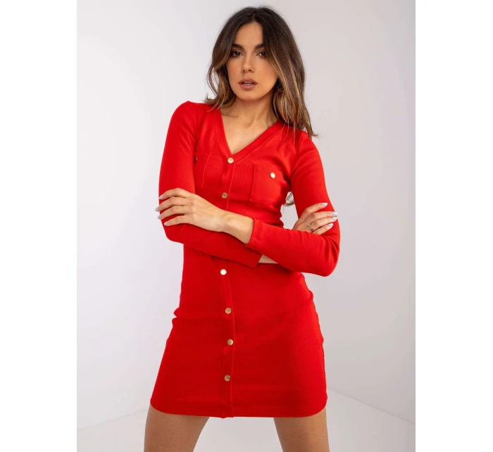 Šaty RV SK 7434.13 červená