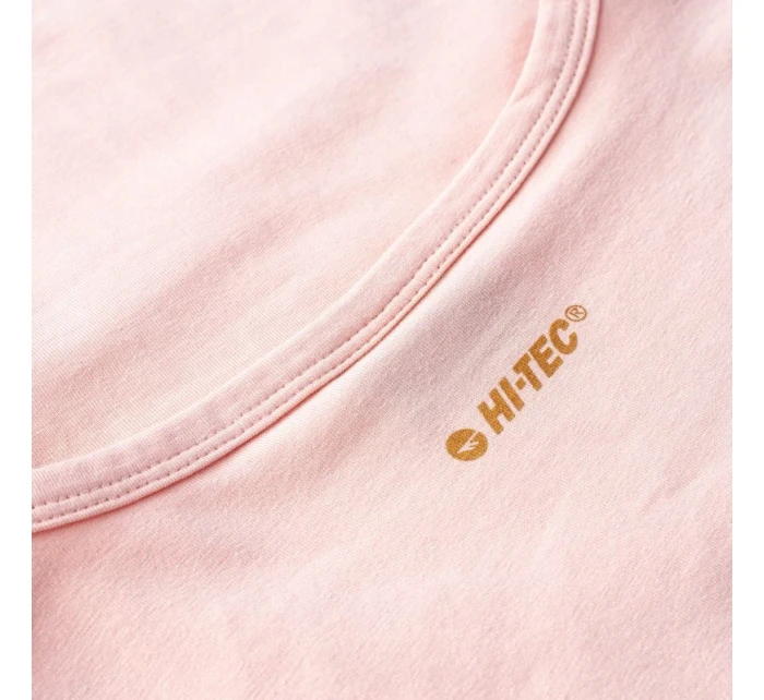 Dámské tričko Akuja Lososová s potiskem - Hi-Tec