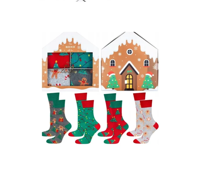 SKARPETY ŚWIĄTECZNE W / model 19376498 - Soxo