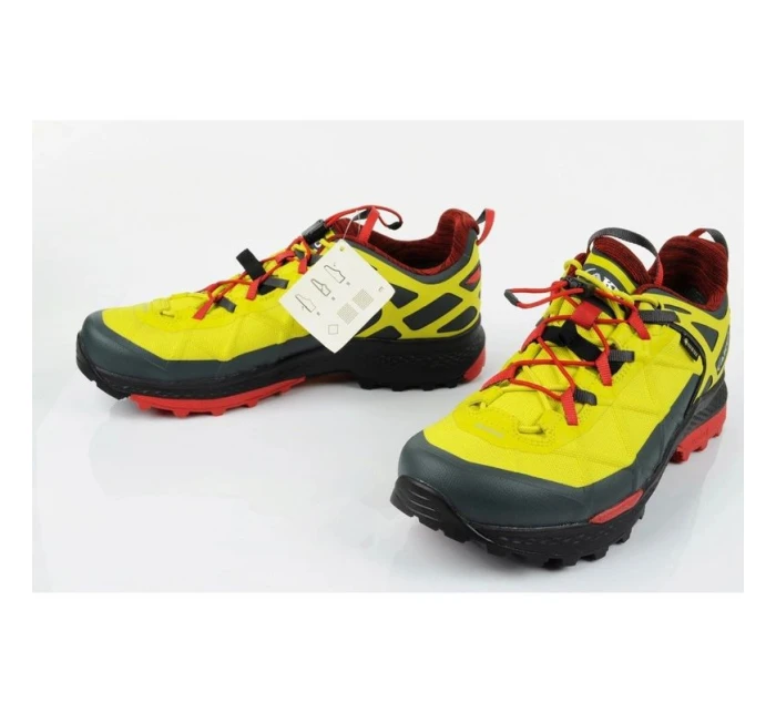 Aku Rocket DFS Gore-tex pánská turistická obuv žlutá