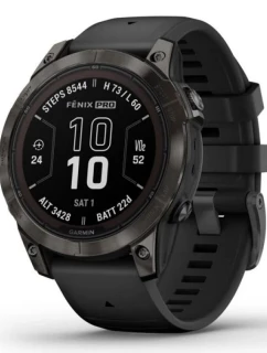7 Pro Sapphire Solar Carbon  Titanium s černým model 21767283 - Garmin