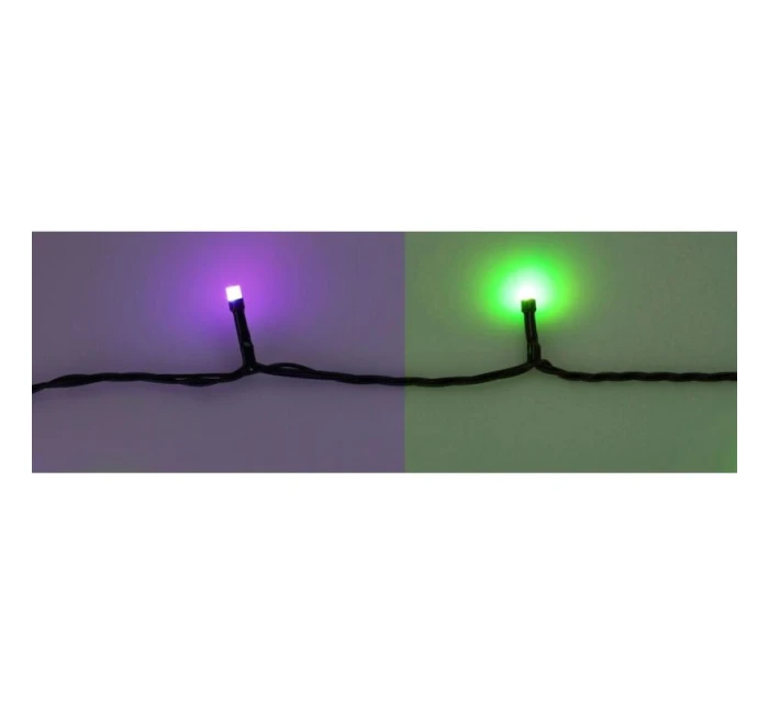 VÁNOČNÍ STROM SVĚTLA SVĚTELNÝ ŘETĚZ 96 VEDL RGB S DÁLKOVÝM OVLÁDÁNÍM