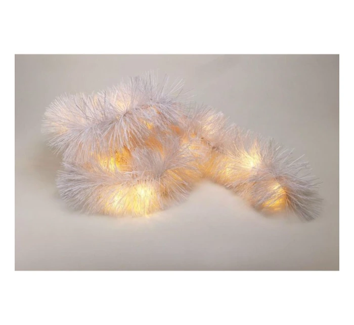 DEKORAČNÍ GIRLANDA 270CM 26LED BÍLÁ