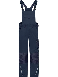 Daiber JN 1833 (62-68) Pracovní kalhoty s laclem - Strong 02.133X navy/navy