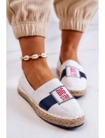 Dámské espadrilky Big Star bílá a tmavě modrá model 21580397 - Big Star Shoes