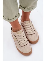 Dámské tenisky Big Star model 22042617 Béžové - Big Star Shoes Dámské tenisky Big Star model 22042617 Béžové - Big Star Shoes