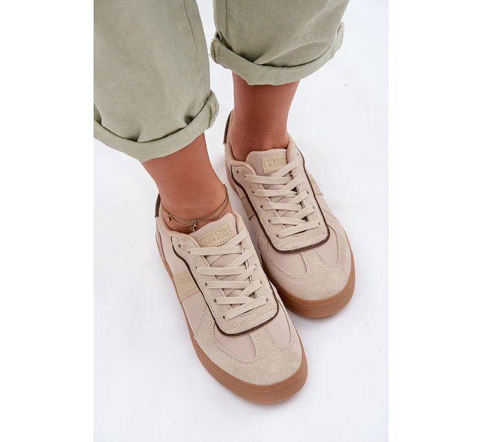 Dámské tenisky Big Star model 22042617 Béžové - Big Star Shoes Dámské tenisky Big Star model 22042617 Béžové - Big Star Shoes