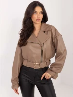 Kurtka IT KR model 21818983 ciemny bezowy - FPrice Kurtka IT KR model 21818983 ciemny bezowy - FPrice