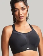 Dámská sportovní podprsenka Non Wired Sports Bra 7341B Černá - Panache