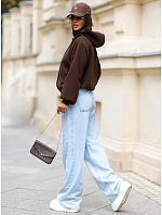 Kurtka damska z kapturem brązowa model 22350682 - FashionStreet