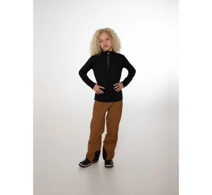 Dětská mikina Protest Willowy Jr s rychleschnoucím zipem černá (P3810300/290)