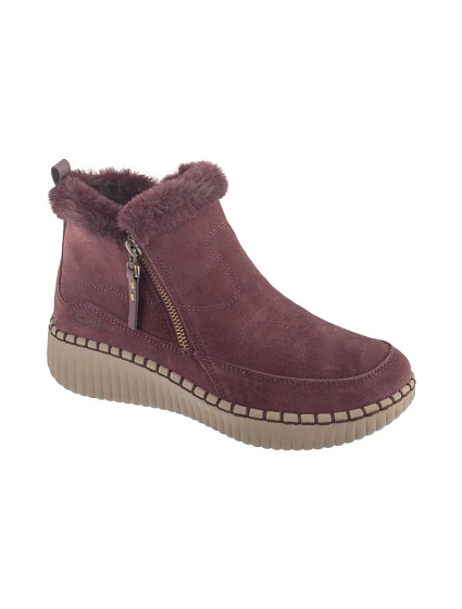 Skechers Wilshire Blvd – Fresh Zip 168108-WINE vínová 36 Skechers Wilshire Blvd – Fresh Zip 168108-WINE vínová 36