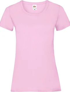 Fruit of the Loom Lady-Fit Valueweight T Dámské tričko 16.1372 light pink