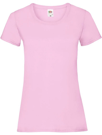 Fruit of the Loom Lady-Fit Valueweight T Dámské tričko 16.1372 light pink Fruit of the Loom Lady-Fit Valueweight T Dámské tričko 16.1372 light pink