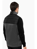 Kariban K 6170 Pánská hybridní vesta 20.6170 black/dark grey heather Kariban K 6170 Pánská hybridní vesta 20.6170 black/dark grey heather