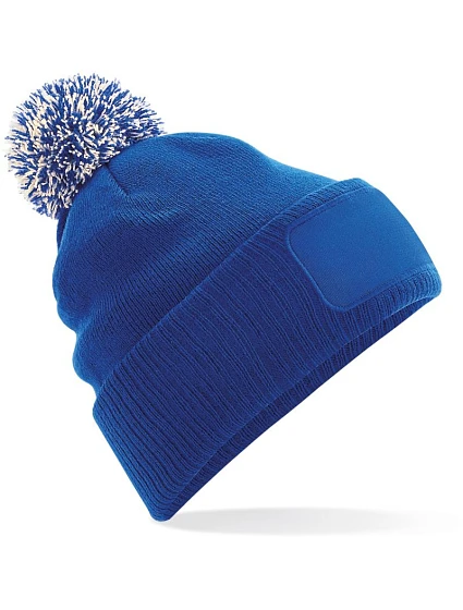 Beechfield B 443 Pletená čepice Snowstar® 53.0443 bright royal/off white Beechfield B 443 Pletená čepice Snowstar® 53.0443 bright royal/off white