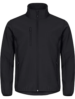 Classic Softshell Jkt M Pánská 3vrstvá softshellová bunda model 22471120 black - Clique