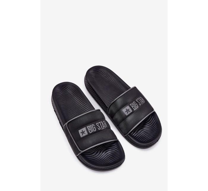 Pánské sandály Big Star RR174A043 Černé Pánské sandály Big Star RR174A043 Černé