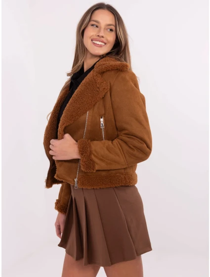 MI KR bunda model 20731323 světle hnědá - FPrice MI KR bunda model 20731323 světle hnědá - FPrice