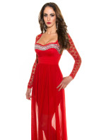 Red-Carpet-LookSexy Koucla evening dress with lace