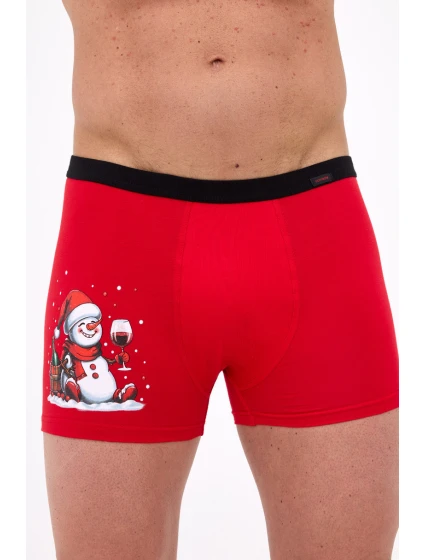 VÁNOČNÍ BOXERKY 007 model 21416011 - Cornette