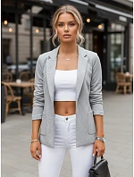 Dámská bunda CLASSVENT světle šedá FashionStreet PY0108