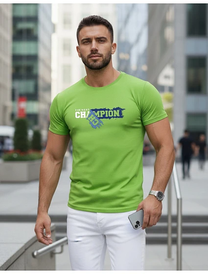 Koszulka męska z nadrukiem  model 22136473 - FashionStreet