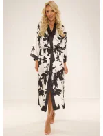 De Lafense 734 Brianna S-2XL dámské dlouhé negližé