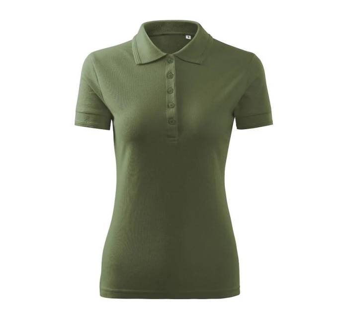 Dámské tričko Pique Polo Free (khaki) Dámské tričko Pique Polo Free (khaki)