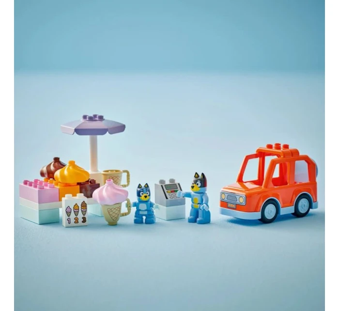 LEGO DUPLO Bluey 10458 Zmrzlinový výlet s Blueem