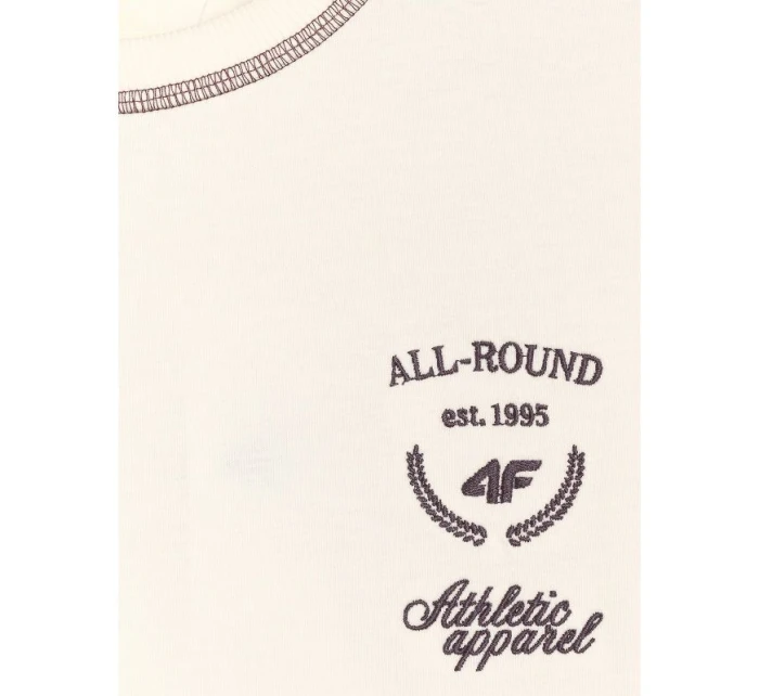 Dámské tričko oversize s potiskem model 21882739 - 4F