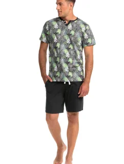 Vamp - Pohodlné dvoudílné pánské pyžamo 14717 - Vamp