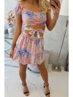 Fialová květinová sada Fialová květinová sada