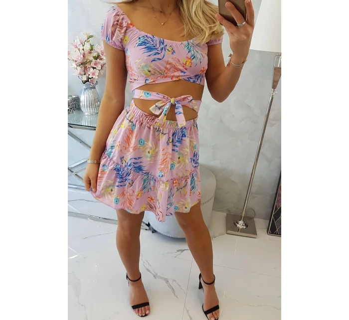 Fialová květinová sada Fialová květinová sada