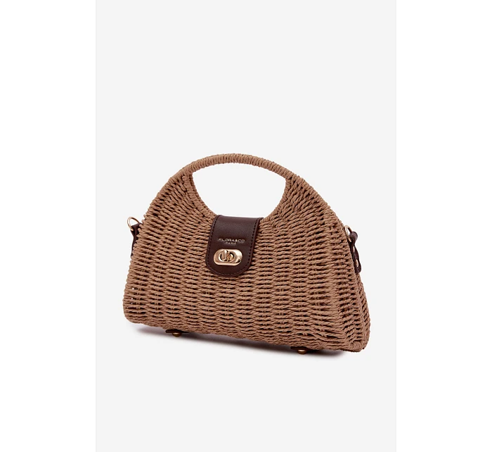 Pletená Malá Kabelka S  Hnědá model 22111716 - Flora&Co