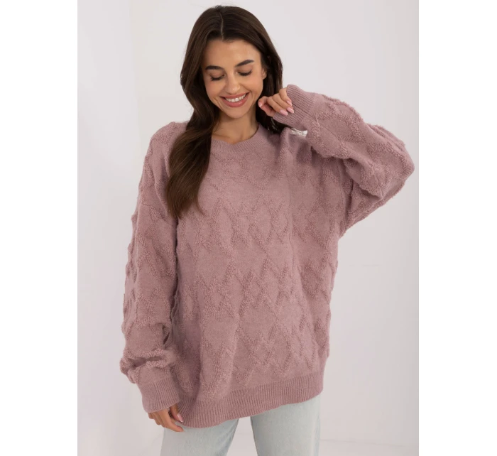 Jumper AT SW 2361.61 světle fialový Jumper AT SW 2361.61 světle fialový