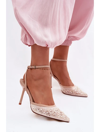 Sandály na podpatku  model 226511 Step in style