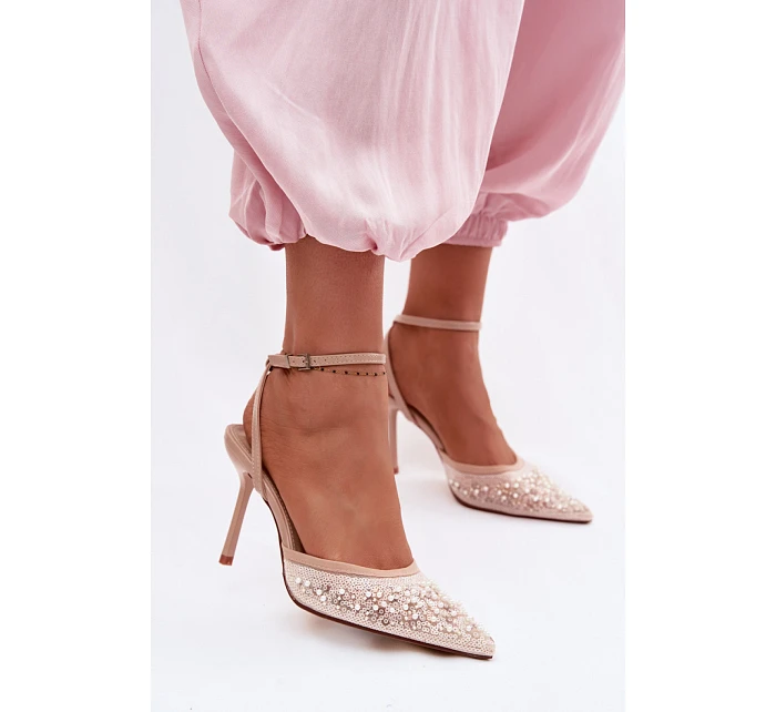 Sandály na podpatku  model 226511 Step in style