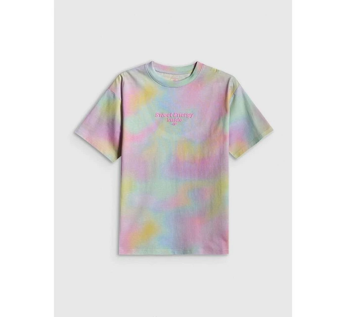 Dívčí tričko s potiskem 4F 4FJRSS26TTSHF3826-90A Dívčí tričko s potiskem 4F 4FJRSS26TTSHF3826-90A