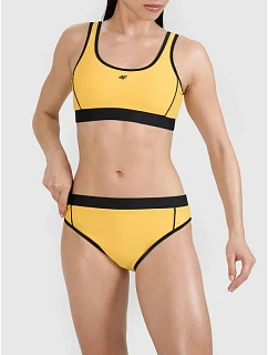 Dámské bikiny se středně vysokým pasem 4F 4FWSS25UBKBF078-71S