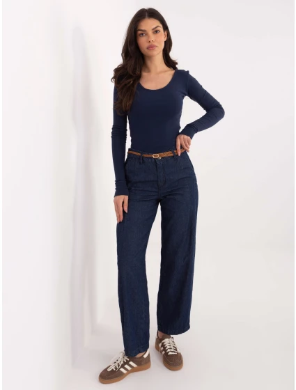 Kalhoty D80038BB62630D311 námořnická modř Kalhoty D80038BB62630D311 námořnická modř